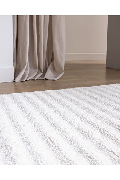 Madame Coco Vivre Bubble Halı - Krem - 80x150 cm