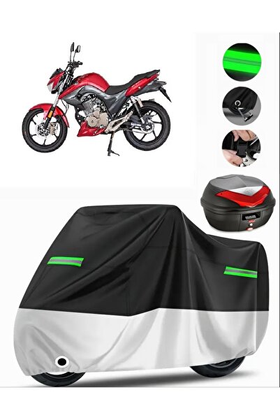 MotoEN حقيبة خلفية Mondial 125 Drift L CBS متوافقة مع القماش المشمع للدراجات ...