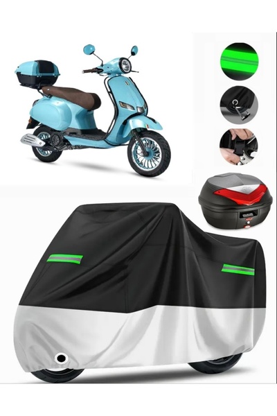 MotoEN Altai XLine 50 Pro Topcase متوافق مع القماش المشمع الممتاز للدراجات ال...
