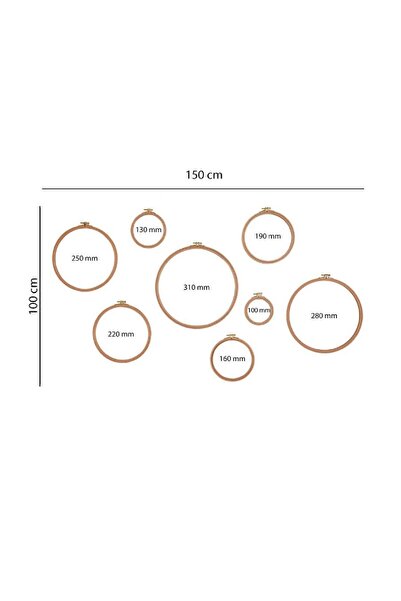 Montisu Football Black and White 5-Piece Wall Decoration Set