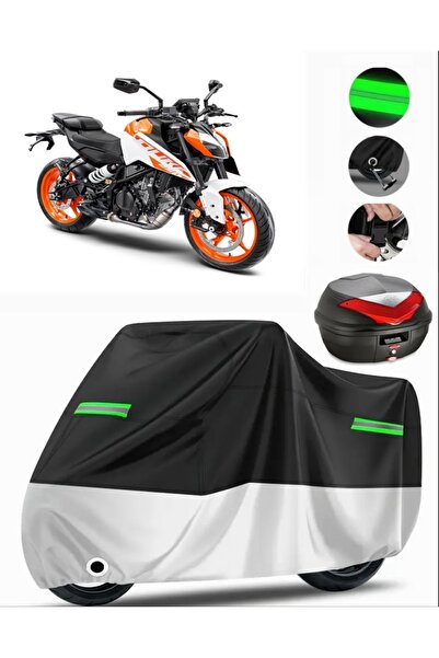 MotoEN حقيبة خلفية KTM 250 Duke ABS متوافقة مع القماش المشمع للدراجات النارية...