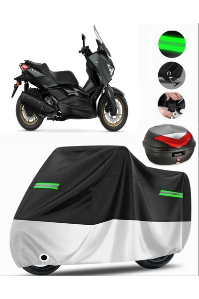 MotoEN حقيبة ظهر Yamaha XMAX 300 Tech MAX متوافقة مع القماش المشمع الممتاز لل...