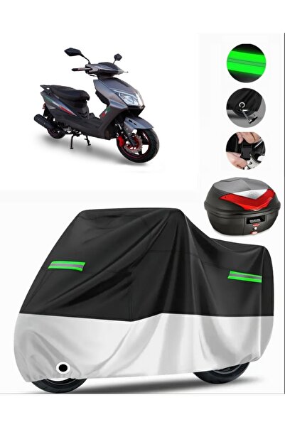 MotoEN Motolux Rossi Rs 50 Rear Bag Compatible Motorcycle Tarpaulin Premium (...