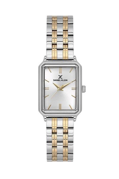 Daniel Klein Dkf.1335.04 Rectangular Case Steel Plated Metallic-Gold Women's Wristwatch