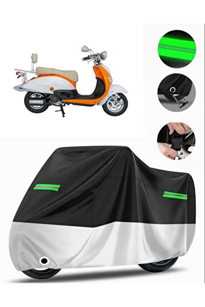 MotoEN Mondial 50 Znu Ec Rear Bag Compatible Motorcycle Tarpaulin Premium (Lo...