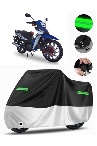 MotoEN Motolux Africa Wolf Compatible Motorcycle Tarpaulin Premium (Lock Comp...