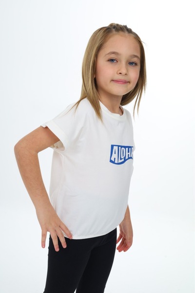 Toontoy Μπλουζάκι για κορίτσια Aloha με τύπωμα