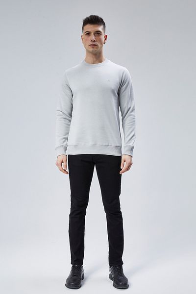 DOSXX Peter 1St Quality Combed Cotton Polyester 0 Collar Men's Sweatshirt
