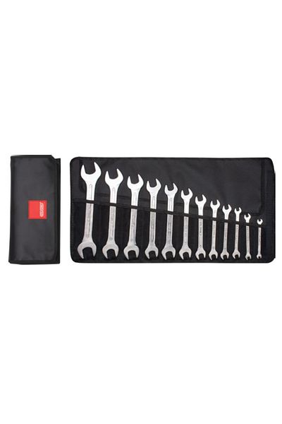 CETA FORM 12 Piece Fork Two Mouth Key Set - with Cloth Bag