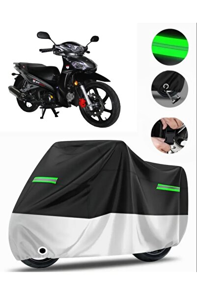 MotoEN حقيبة Stmax Mega 100 الخلفية المتوافقة مع القماش المشمع الممتاز للدراج...