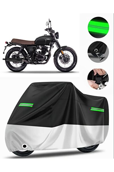 MotoEN غطاء دراجة نارية ممتاز متوافق مع حقيبة Brixton Cromwell 250 (متوافق مع...