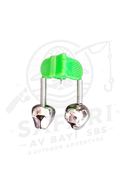 SAFARİ AV BAYİ SBS Çiftli Olta Zili - Mandallı Fosfor Takılabilen Zil