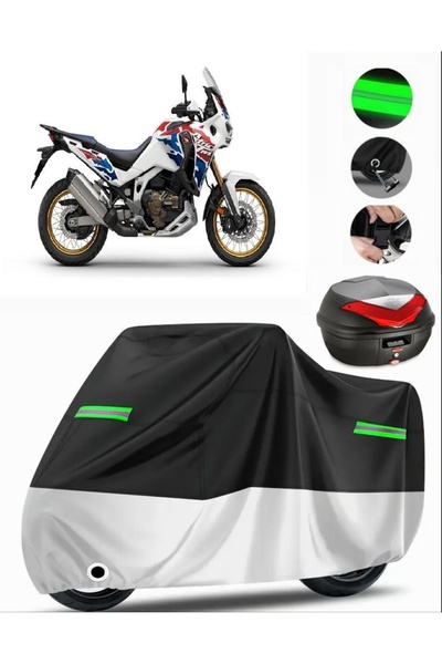 MotoEN Honda Crf1100L Africa Twin Adventure Sports Rear Bag Compatible Motor ...
