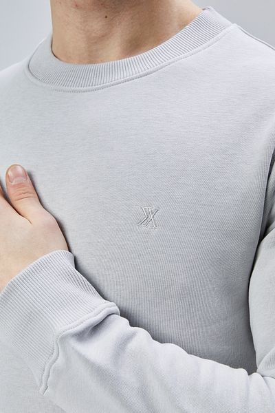 DOSXX Peter 1St Quality Combed Cotton Polyester 0 Collar Men's Sweatshirt