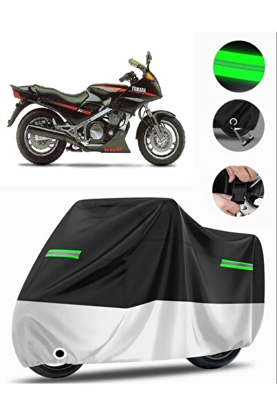 MotoEN Yamaha Fj 1200 Rear Bag Compatible Premium Motorcycle Tarpaulin (Lock ...