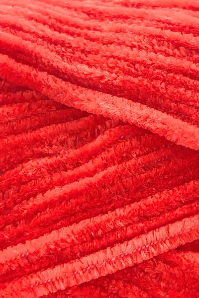 SENSY Velvet Slim Hand Knitted, Blanket Yarn Sweater, Baby Blanket Yarn, Velvet Yarn and Red Amigurumi