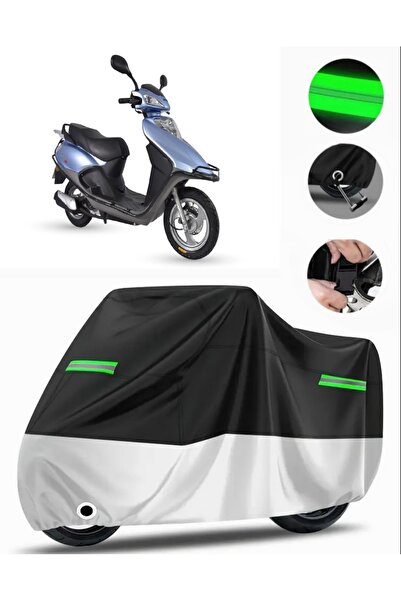 MotoEN Arora Vesta 50 Backpack Compatible Premium Motorcycle Tarpaulin (Lock ...