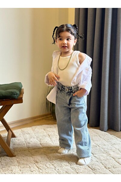 ELONKİDS Спортивні штани та сорочка, 3-комплект для дівчаток