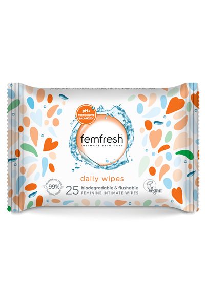 Femfresh Intimate Daily Wipes 25s FF2614