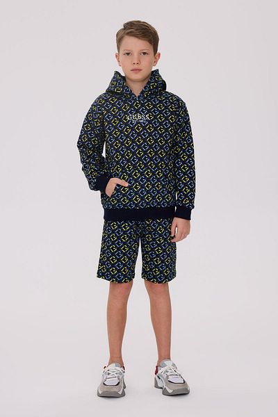 Guess Суитшърт с шарки Bg Store Boy