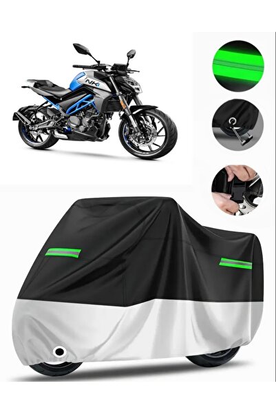 MotoEN غطاء دراجة نارية متوافق مع CF Moto 250NK Premium (متوافق مع القفل) - أ...