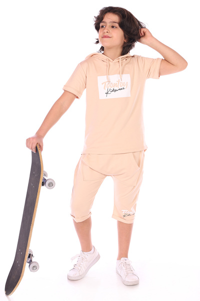 Toontoy بدلة برمودا مطبوعة للأطفال من Toontoy للأولاد