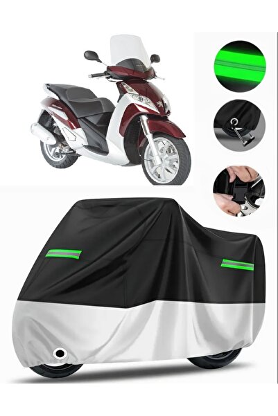 MotoEN Peugeot Geopolis 250 Rear Bag Compatible Premium Motorcycle Tarpaulin ...