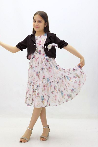 Fox Life Kids Girl's Jacket Dress Set