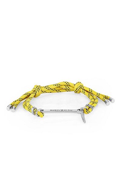 Daniel Klein Men's Yellow Bracelet - Dkj.4.2182.3 Fabric