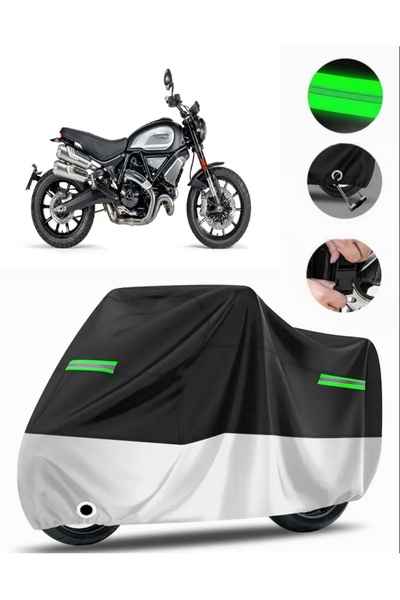 MotoEN Ducati Scrambler 1100 Sport Pro متوافق مع القماش المشمع الممتاز (متواف...
