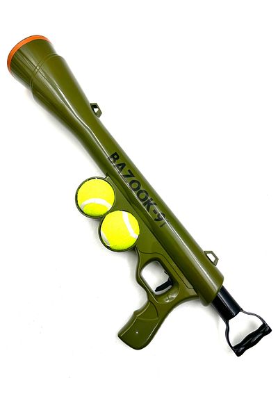 Tasma Market Bazook-K9 Bazooka Ball Launcher Dog Toy with Shoulder Strap