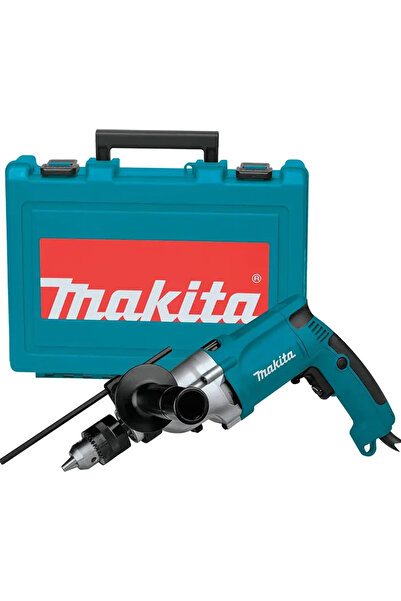 Makita ماكيتا HP2050 ماكينة حفر بسرعتين، للصلب والخشب والبناء، 13 مم، 720 وات...