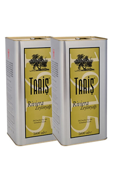 Tariş Riviera Zeytinyağı 5 L Teneke(2 Adet)