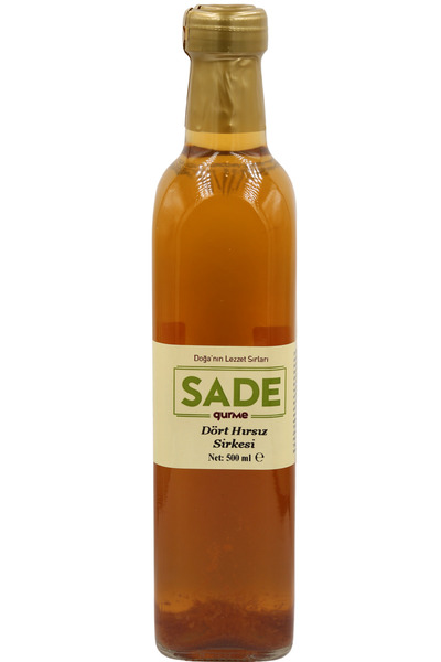 Sade Organik Sade Gurme Dört Hırsız Sirkesi 500 ml