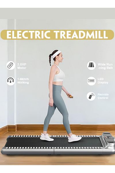 ETG Speed 1-6km/h Foldable Treadmill Walking Pad Smart Jogging Exercise Fitness Equipment