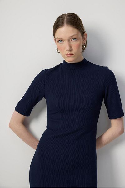 Touché Privé Short Sleeve Knitted Dress