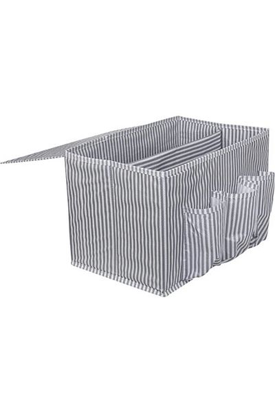 MR RZN STORE Useful Bedside Organizer Multi-Purpose Organizer Organizer Storage Box (2 Pieces) (Lisinya)