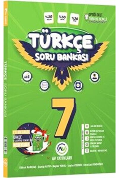 AV YAYINLARI Av Yayınları 7. Sınıf Türkçe Soru Bankası
