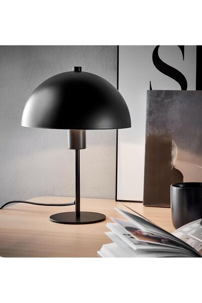 Fico Home Modern Abajur Monte Masa Lambası Metal Gövde E-27 Duy Şık Görsellik...