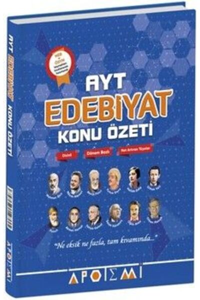 Apotemi Yayınları Apotemi AYT Edebiyat Konu Özeti