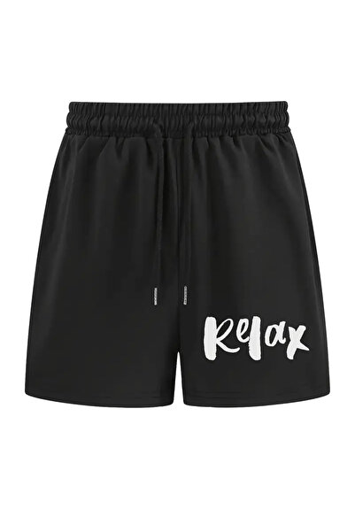 Karatopak Pantaloni scurți cu imprimeu Relax Pantaloni scurți de bază confort...