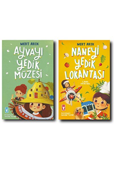 Timaş Çocuk Ayvayı Yedik Müzesi/ Naneyi Yedik Lokantası/ Mert Arık 2 Kitap Seti