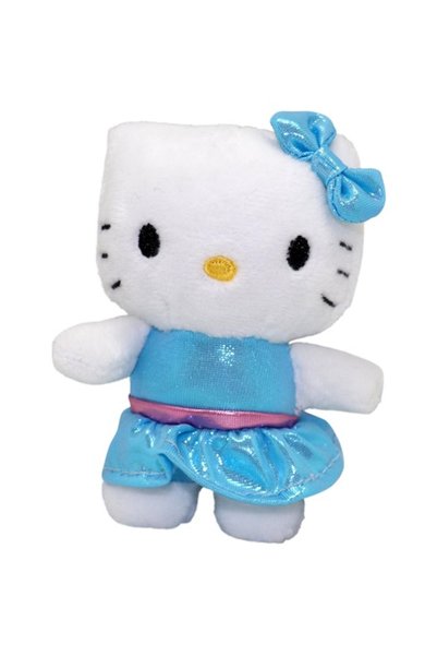 Hello Kitty Mini Peluş Mavi Hello Kitty 7.5 Cm