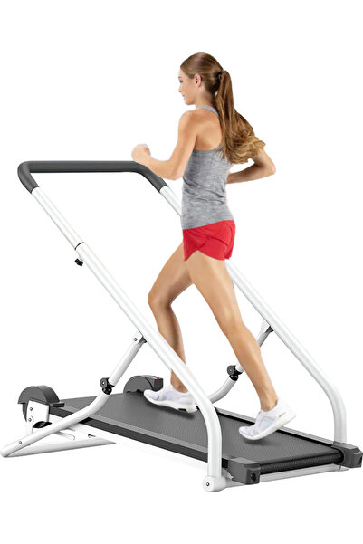 ETG Household Mechanical Treadmill, Energy-Saving And Plug-In-Free Mechanical Treadmill