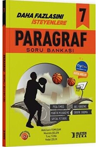 İşleyen Zeka Yayınları İşleyen Zeka 7. Sınıf Paragraf Soru Bankası