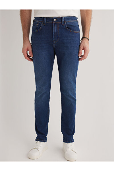 JUD Jack 102 Normal Waist Blue Skinny Jeans Men