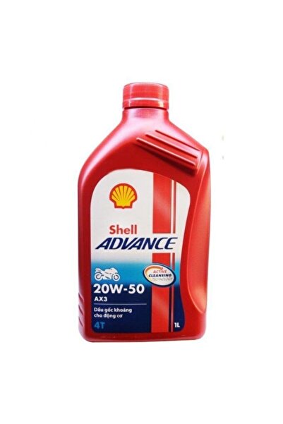 Motul Shell Advance 4t 20w-50 Ax3 Mineral Yağ