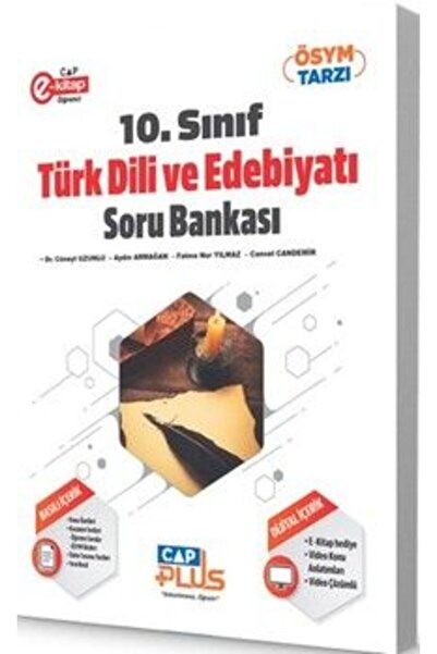 Çap Yayınları Çap Yayınları 10. Sınıf Türk Dili ve Edebiyatı Plus Soru Bankası
