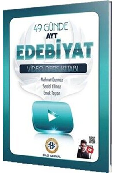 Bilgi Sarmal Yayınları Bilgi Sarmal AYT Edebiyat 49 Günde Video Ders Kitabı