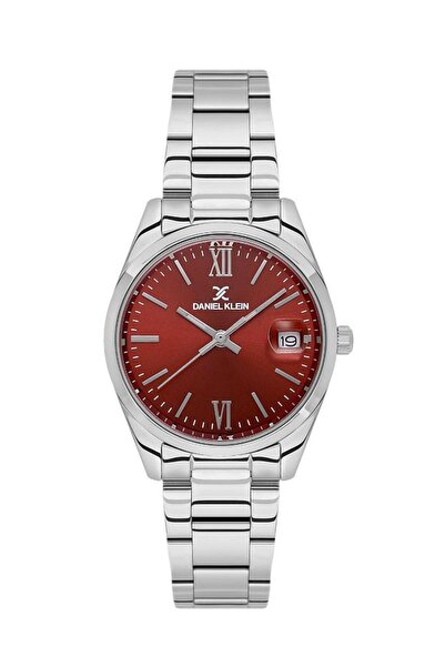 Daniel Klein DK.1.13763-2 Curved Metallic Color Water Resistant Women's Wrist...